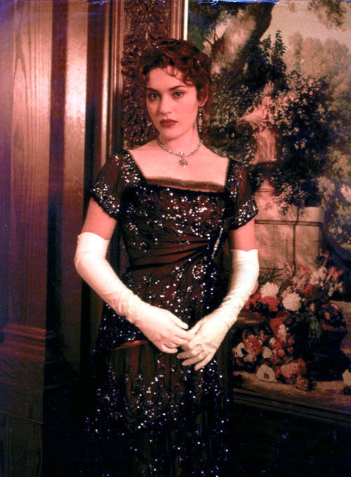 kate winslet in titanic. you talk about Titanic.